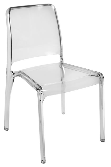 View Clarity Transparent Stacking Chair Set Of 4 information