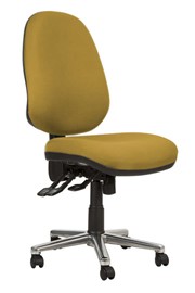 Kirby Bariatric Chair - Yellow No Arm 