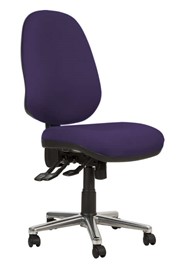 Kirby Bariatric Chair - Purple No Arm 