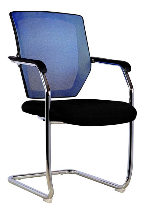 View Texas Mesh Visitor Chair Padded Armrests information