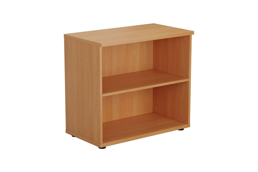 View Kestral Office Bookcase 2 3 or 4 Shelves Beech or Oak Finish information