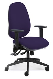 Posture Plus Operator Chair - Purple 