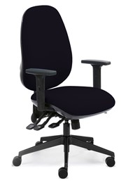 Posture Plus Operator Chair - Black 