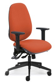 Posture Plus Operator Chair - Orange 