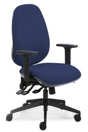 Posture Plus Operator Chair - Dark Blue 