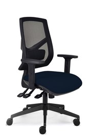 Posture Mesh Operator Chair - Dark Blue 