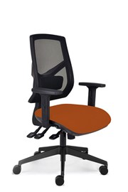 Posture Mesh Operator Chair - Orange 