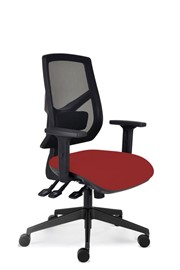 Posture Mesh Operator Chair - Red 