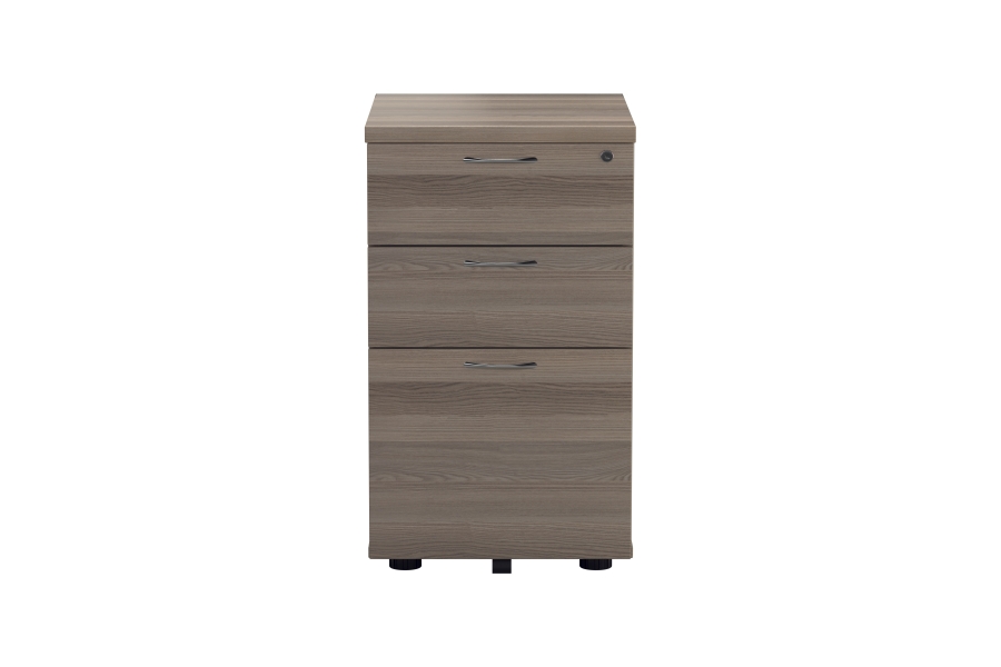 Oak under desk deals drawers