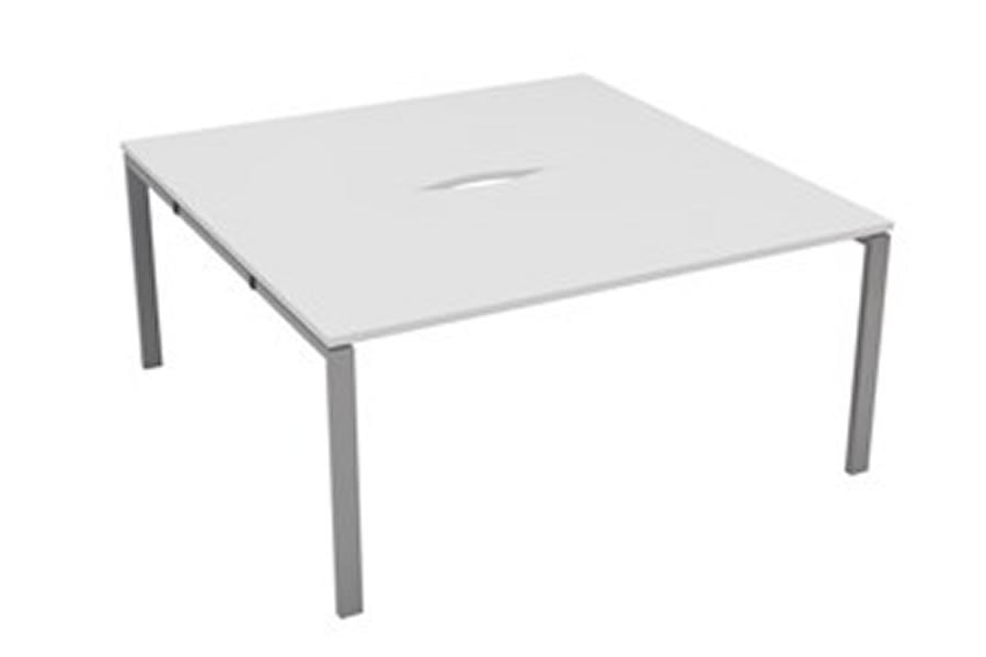 White 2 on sale person desk