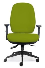 Torque Bariatric Fabric Office Chair - Citrus Green