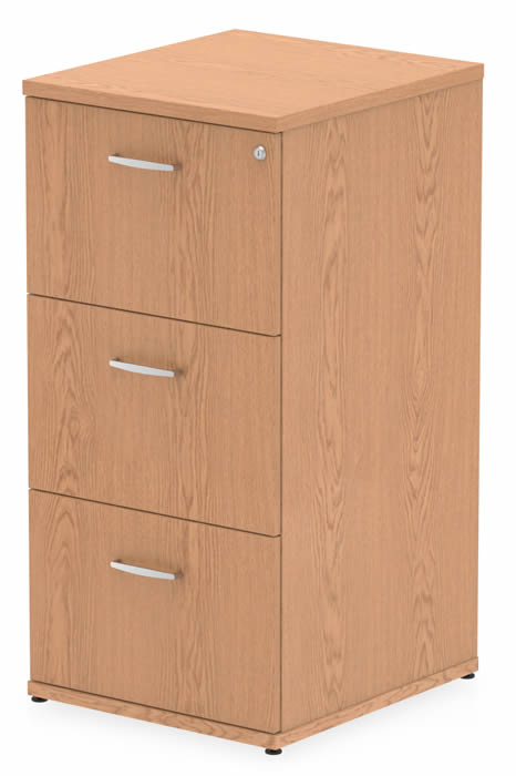 View Oak 3 Drawer Filing Cabinet Lockable Norton information