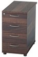 Universal 4 Drawer Desk High Pedestal