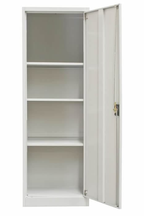 Single door metal storage outlet cabinet