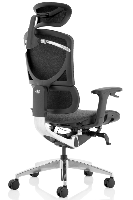 Insync 24 hour mesh office chair 2025 with leather headrest