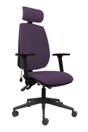 Ergo Sit Purple High Back Office Chair