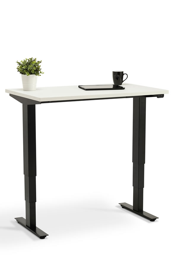 Small stand store up desk