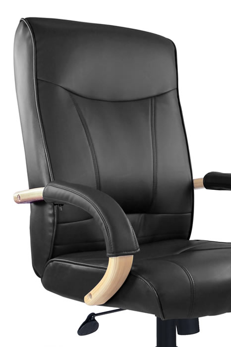 kingston big and tall leather executive chair