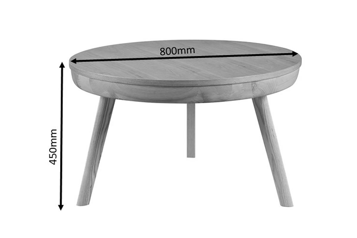 Round double online coffee table