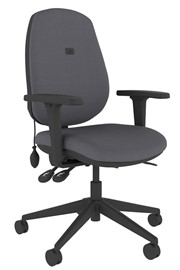 Lumber Office Chair - Grey