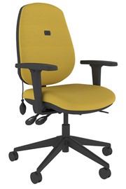 Lumber Office Chair - Yellow 