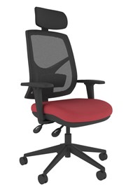 Ergo Fix Mesh High Back Office Chair - Red 