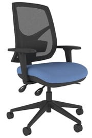 Dulce Mesh Office Chair - Blue 