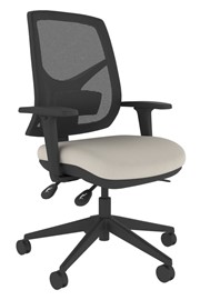 Dulce Mesh Office Chair - Cream 