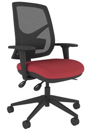 Dulce Mesh Office Chair - Cherry Red 