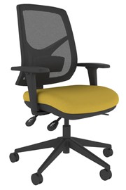 Dulce Mesh Office Chair - Yellow 