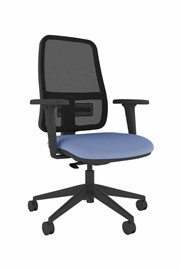 Sammie Mesh High Back Office Chair Light Blue Seat