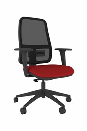 Sammie Mesh High Back Office Chair Red Seat