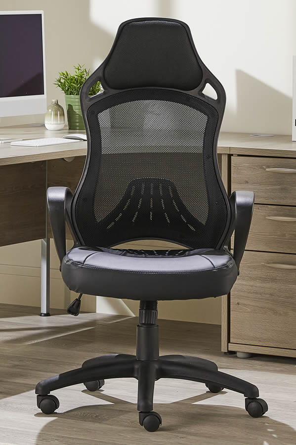 Berlman high back store mesh office chair