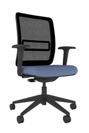 Neon Ergonomic Mesh Light Blue Seat Office Chair