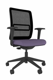 Neon Ergonomic Mesh Purple Seat Office Chair