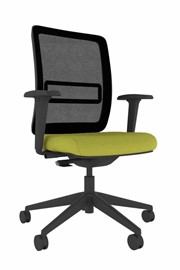 Neon Ergonomic Mesh Yellow Seat Office Chair