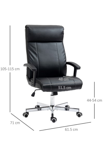 Barkerville Leather Office Massage Chair