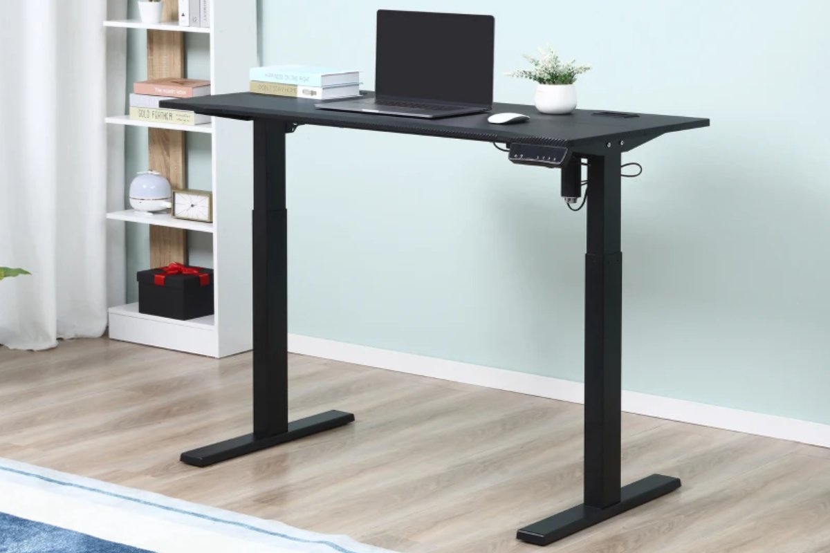 Home office desk clearance standing and sitting