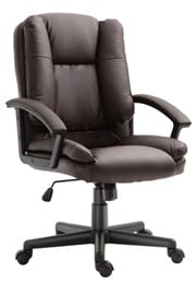 Brown Digby Leather Office Chair