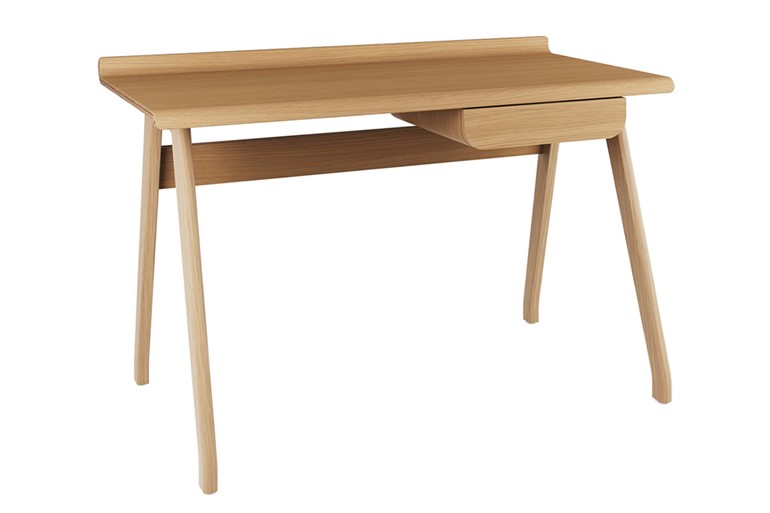 San Francisco Oak Side Drawer Desk