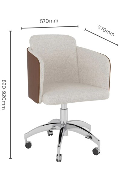 San Francisco Fabric Office Chair