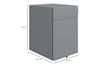 Brackley 3 Drawer Mobile Pedestal