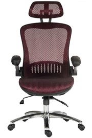 Harmony Red Mesh Office Chair