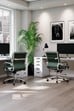 Avanti Medium Back Chrome Office Chair