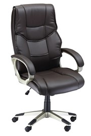 Nino Brown Leather Office Chair