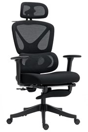 Kingsford Black Ergonomic Mesh Office Chair