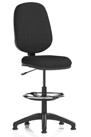 Vantage Draughter Chair - Black No Arm