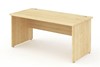 Solar Maple Rectangular Panel End Desk