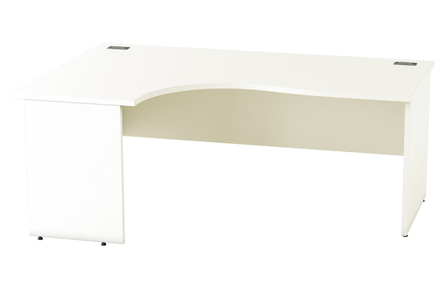 View White LShaped Corner Desk Left Or Right Handed 3 Sizes Avon information