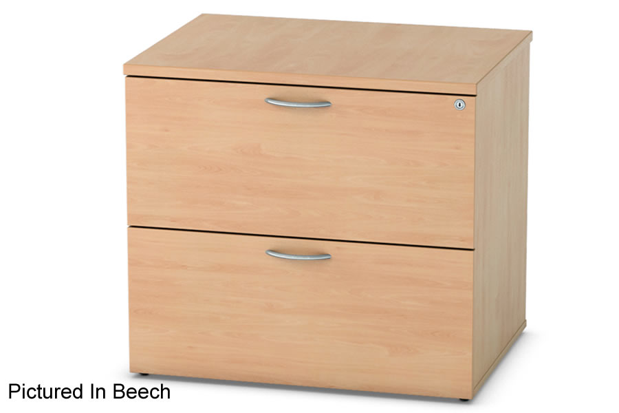 View Beech 2 Drawer Office Desk Side Filer With Locking Drawers Thames information
